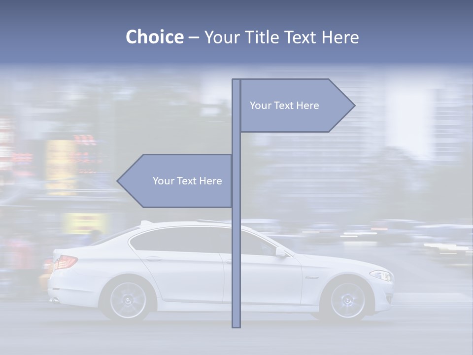 Metropolitan Bmw Apartment PowerPoint Template