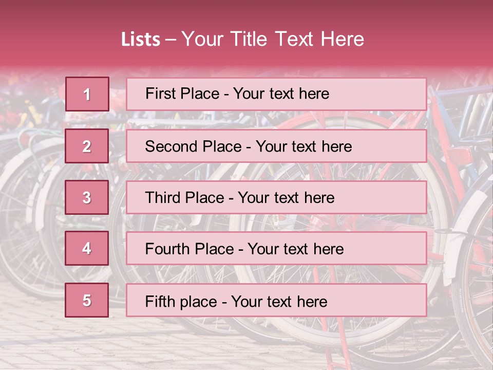 City Netherlands Group PowerPoint Template
