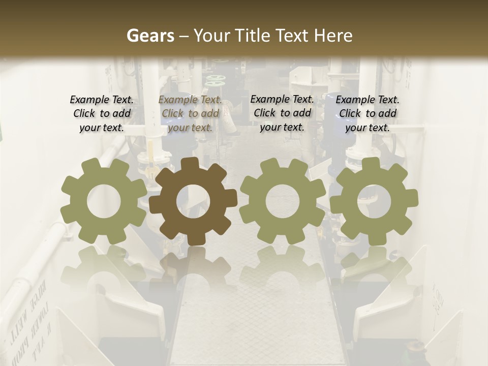 Heavy Refinerias Refinery PowerPoint Template