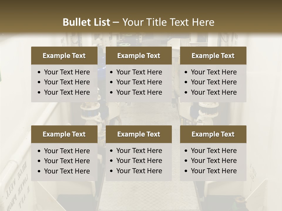 Heavy Refinerias Refinery PowerPoint Template