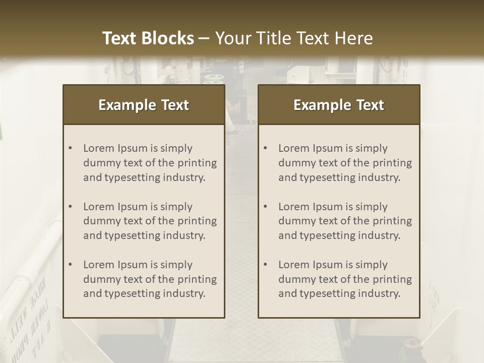 Heavy Refinerias Refinery PowerPoint Template