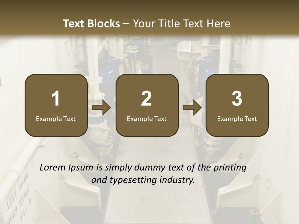 Heavy Refinerias Refinery PowerPoint Template