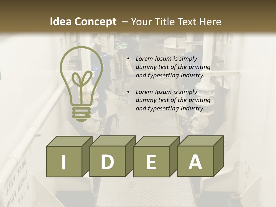 Heavy Refinerias Refinery PowerPoint Template