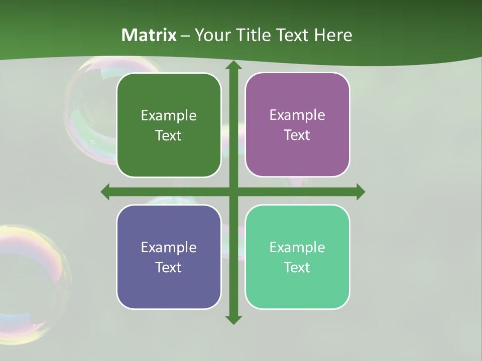 Midair Childhood Reflection PowerPoint Template