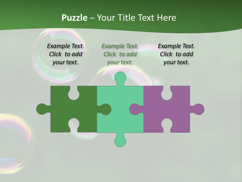 Midair Childhood Reflection PowerPoint Template