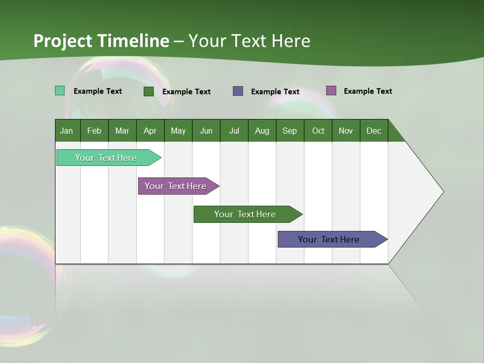 Midair Childhood Reflection PowerPoint Template