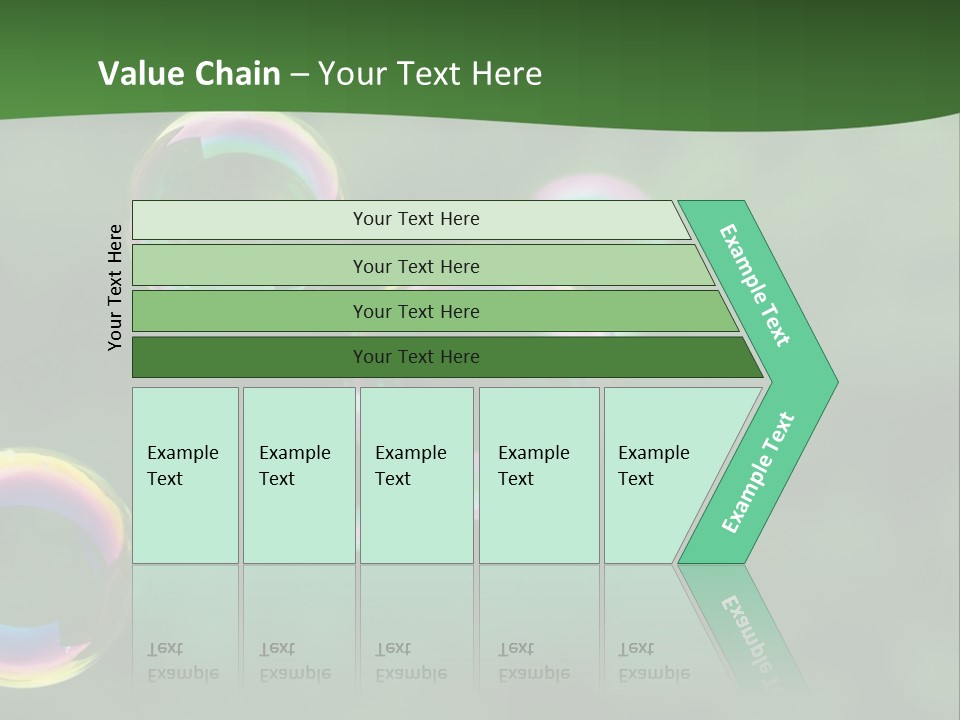 Midair Childhood Reflection PowerPoint Template