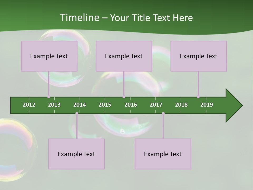 Midair Childhood Reflection PowerPoint Template