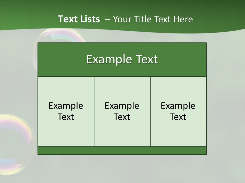 Midair Childhood Reflection PowerPoint Template