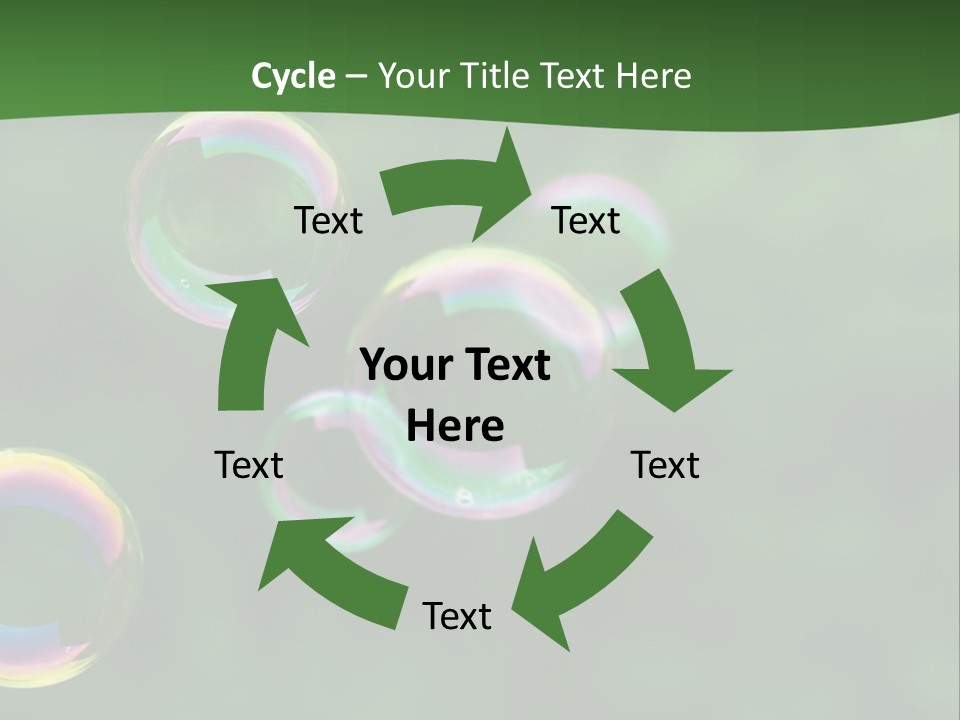 Midair Childhood Reflection PowerPoint Template