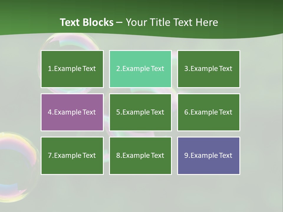 Midair Childhood Reflection PowerPoint Template