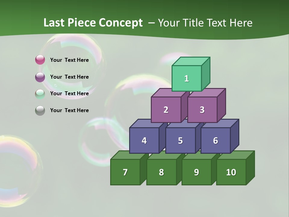 Midair Childhood Reflection PowerPoint Template