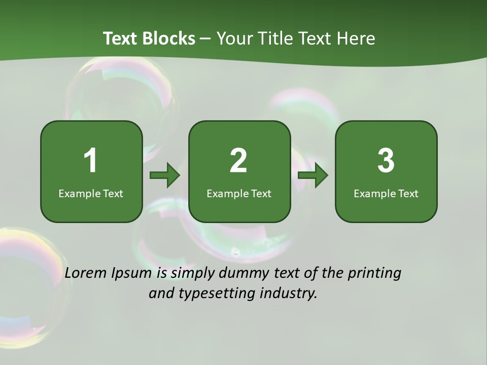 Midair Childhood Reflection PowerPoint Template