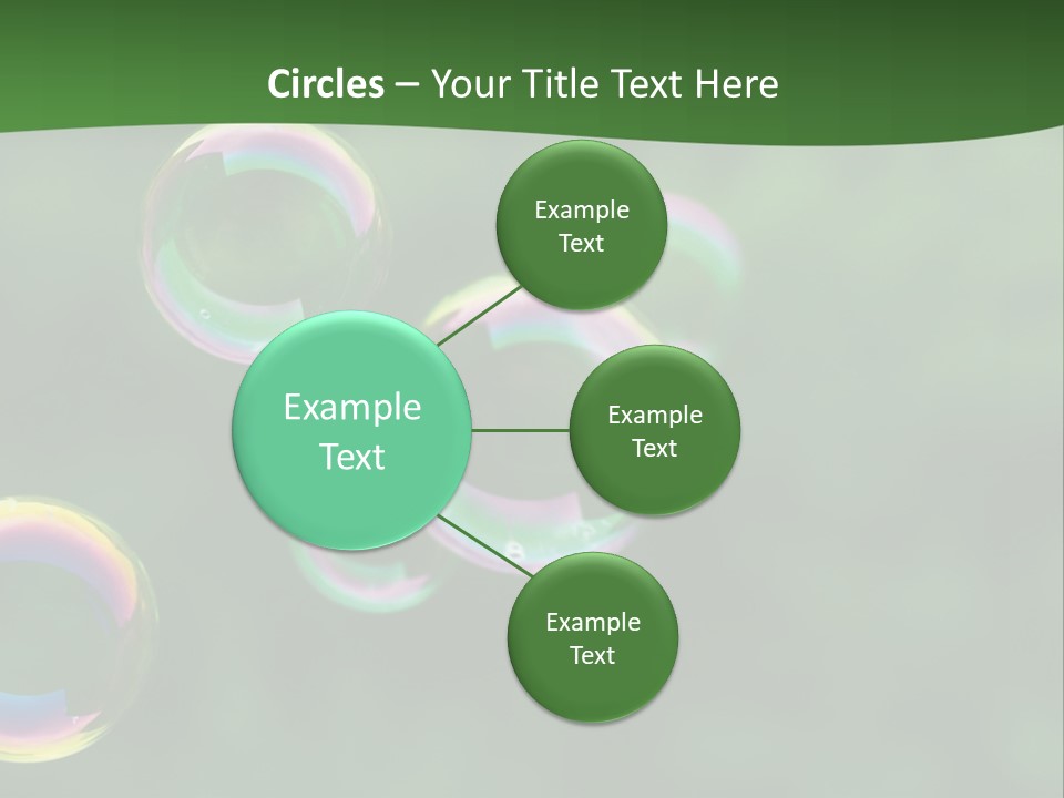 Midair Childhood Reflection PowerPoint Template