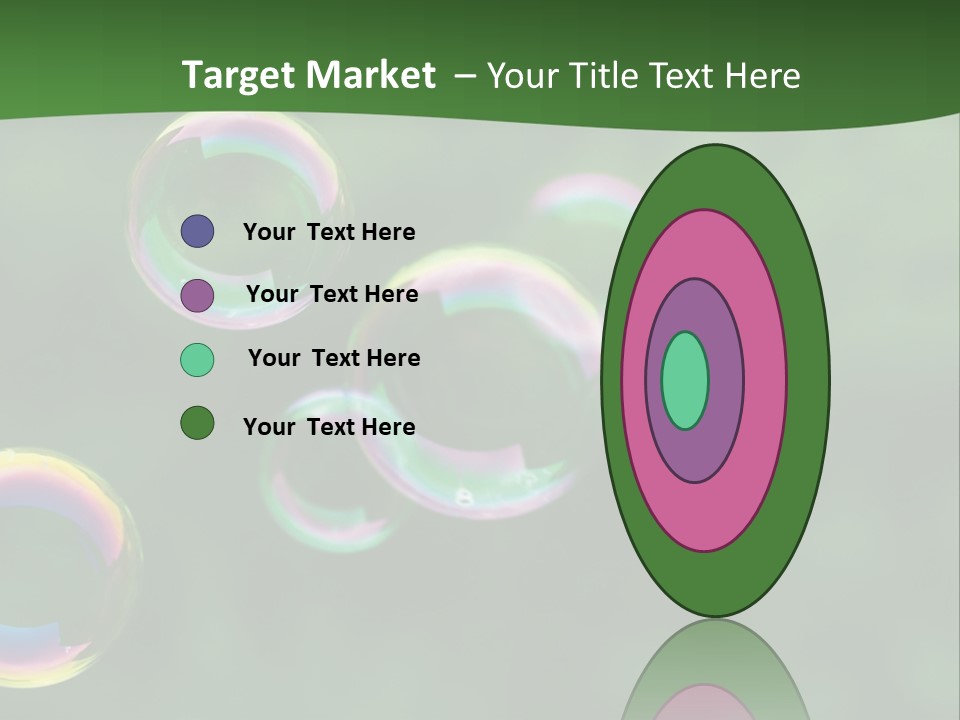 Midair Childhood Reflection PowerPoint Template