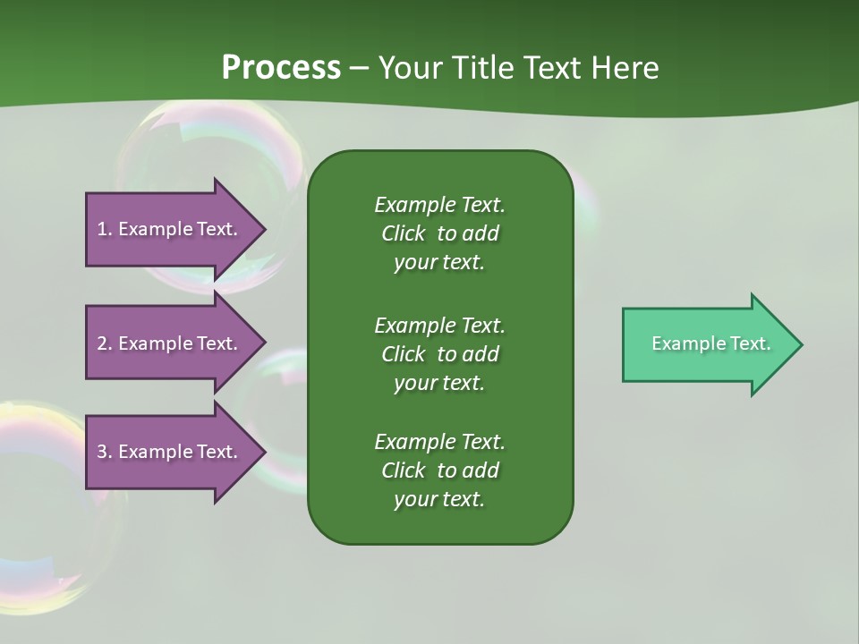 Midair Childhood Reflection PowerPoint Template
