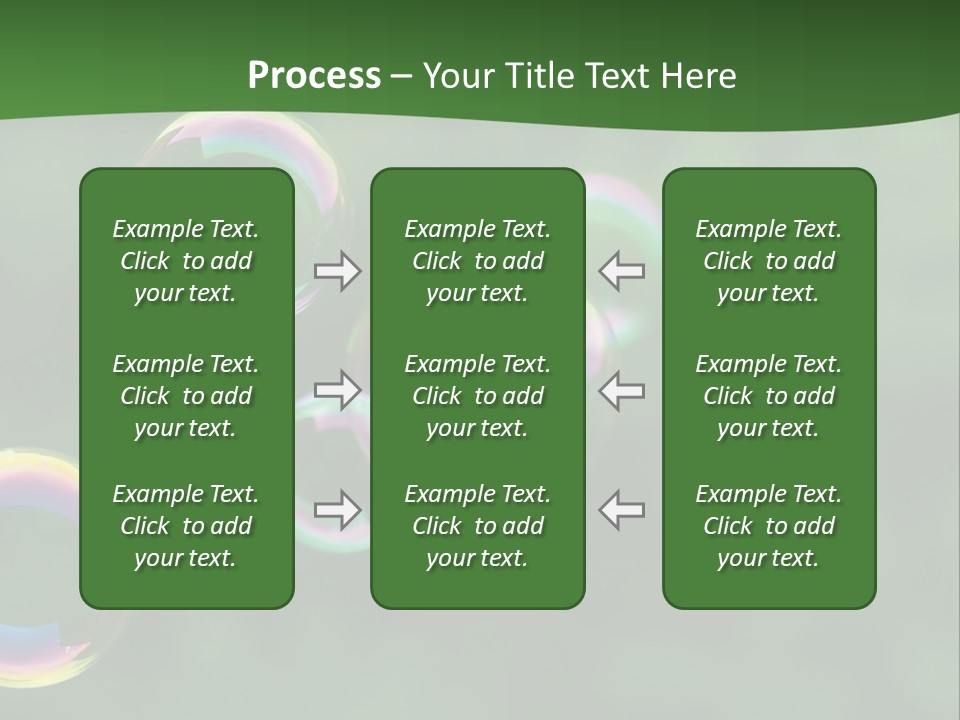 Midair Childhood Reflection PowerPoint Template