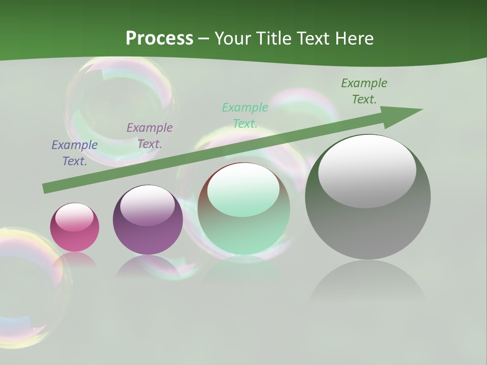 Midair Childhood Reflection PowerPoint Template