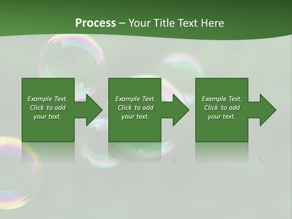 Midair Childhood Reflection PowerPoint Template