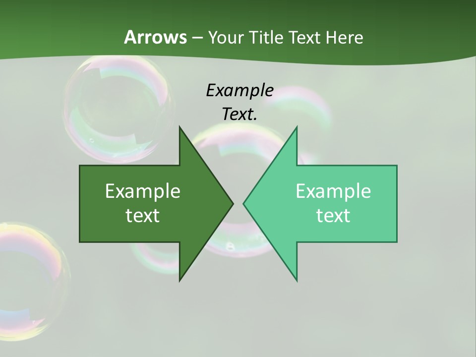 Midair Childhood Reflection PowerPoint Template