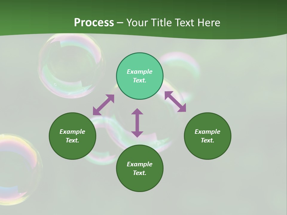 Midair Childhood Reflection PowerPoint Template