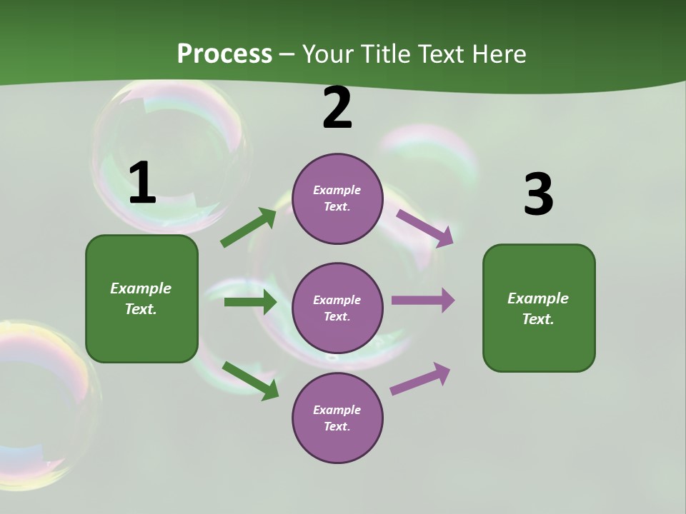 Midair Childhood Reflection PowerPoint Template