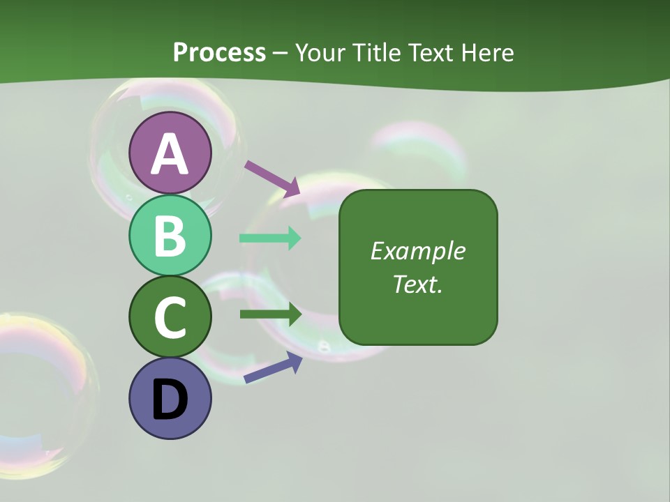 Midair Childhood Reflection PowerPoint Template