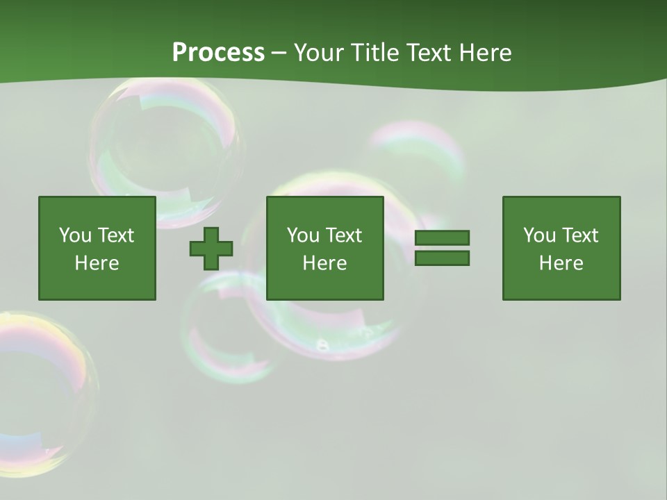Midair Childhood Reflection PowerPoint Template