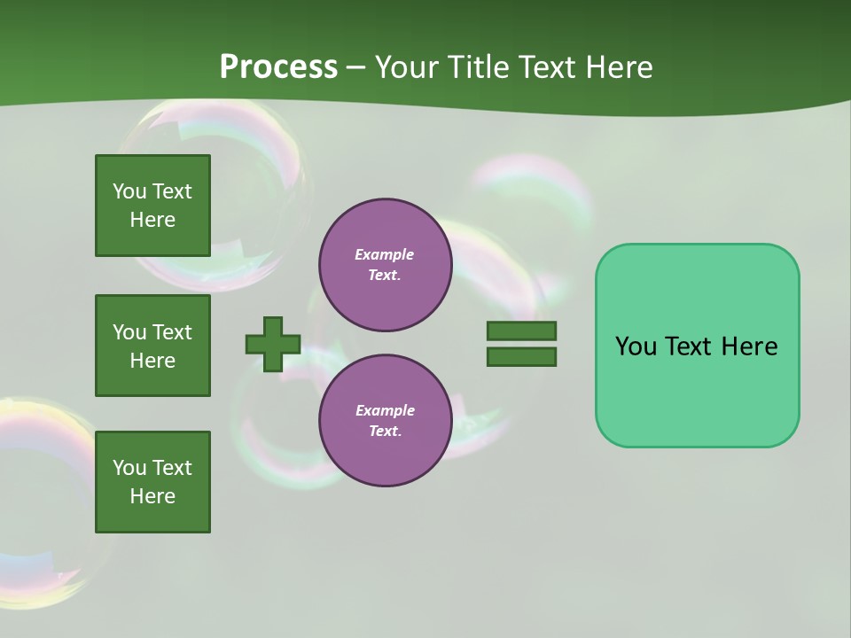 Midair Childhood Reflection PowerPoint Template