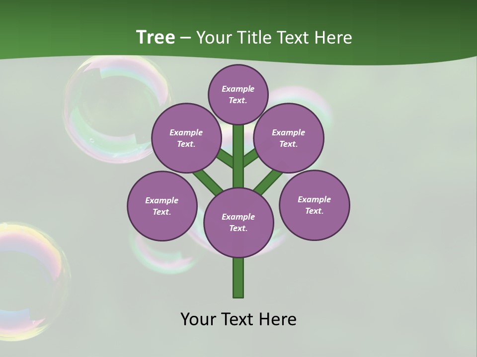 Midair Childhood Reflection PowerPoint Template