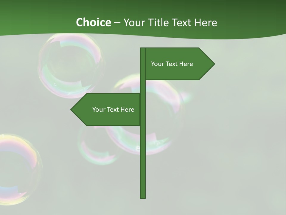 Midair Childhood Reflection PowerPoint Template