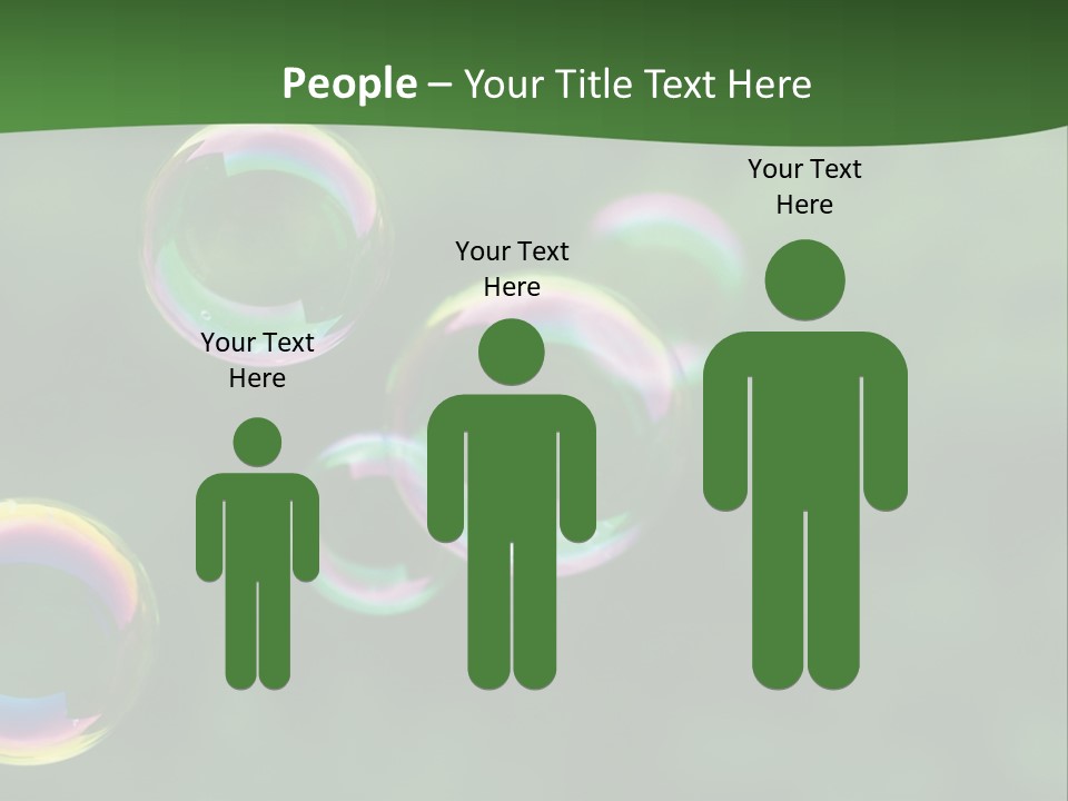 Midair Childhood Reflection PowerPoint Template