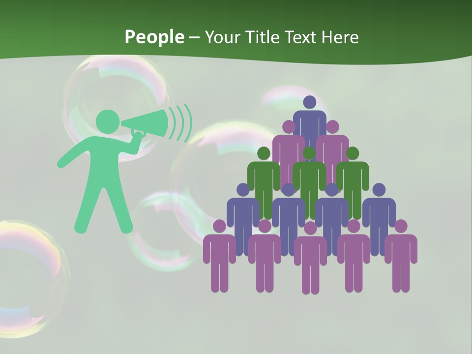 Midair Childhood Reflection PowerPoint Template