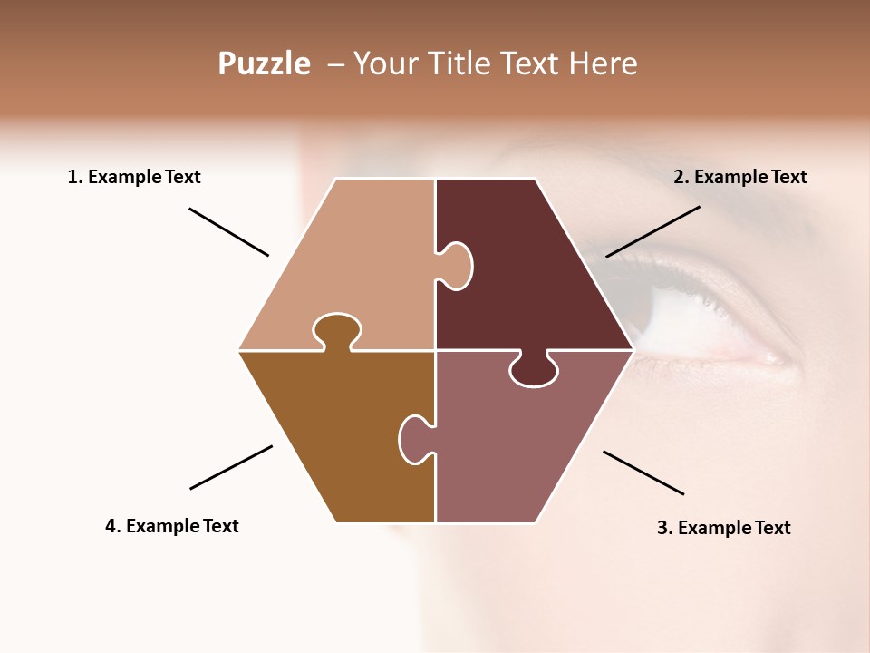 Eyelid Skin Healthy PowerPoint Template