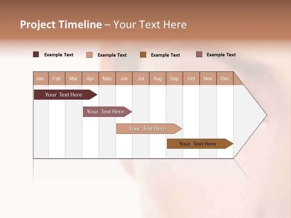 Eyelid Skin Healthy PowerPoint Template