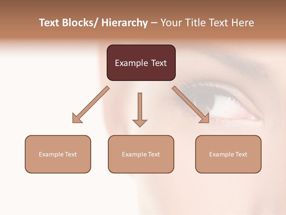 Eyelid Skin Healthy PowerPoint Template
