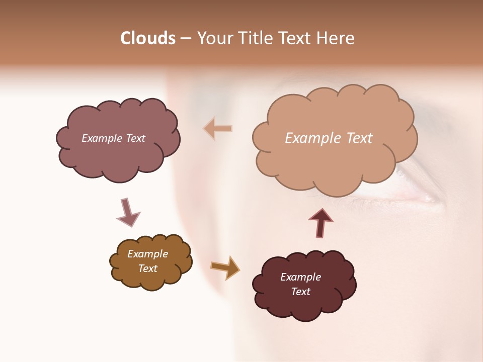 Eyelid Skin Healthy PowerPoint Template