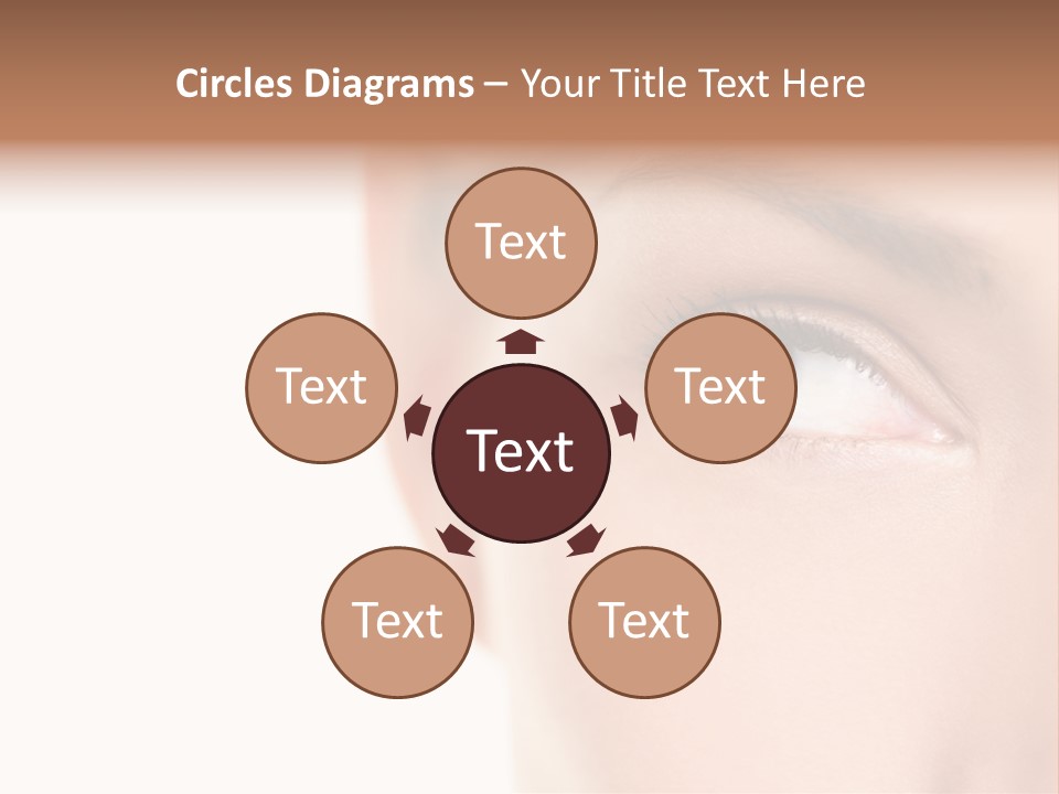 Eyelid Skin Healthy PowerPoint Template