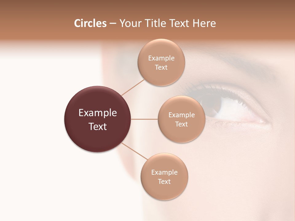 Eyelid Skin Healthy PowerPoint Template