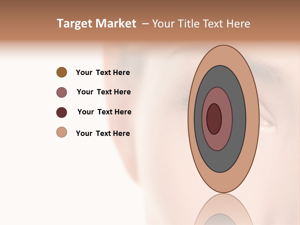 Eyelid Skin Healthy PowerPoint Template