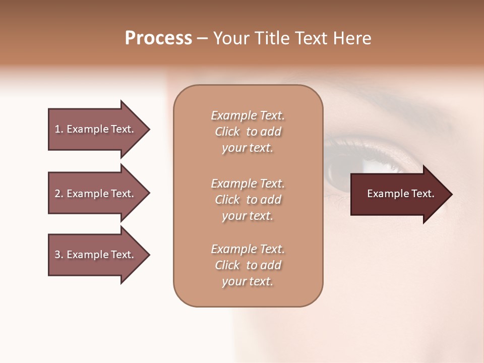 Eyelid Skin Healthy PowerPoint Template