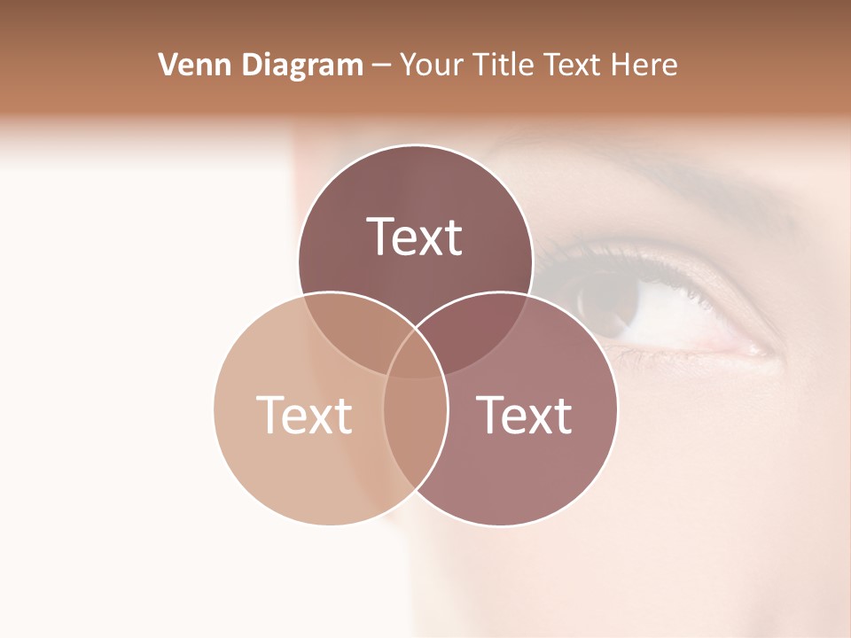 Eyelid Skin Healthy PowerPoint Template