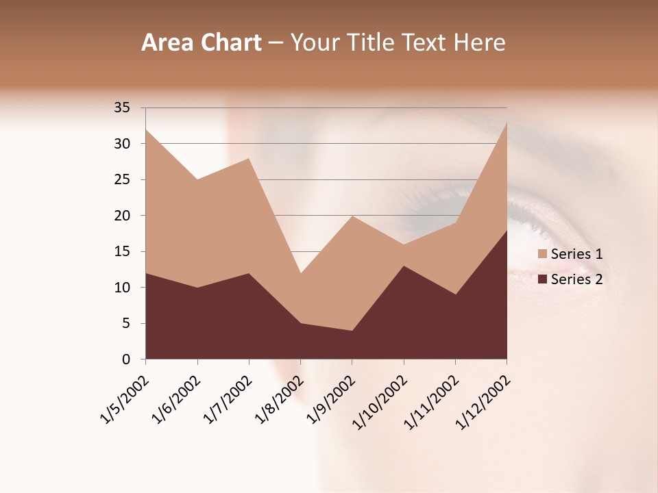 Eyelid Skin Healthy PowerPoint Template