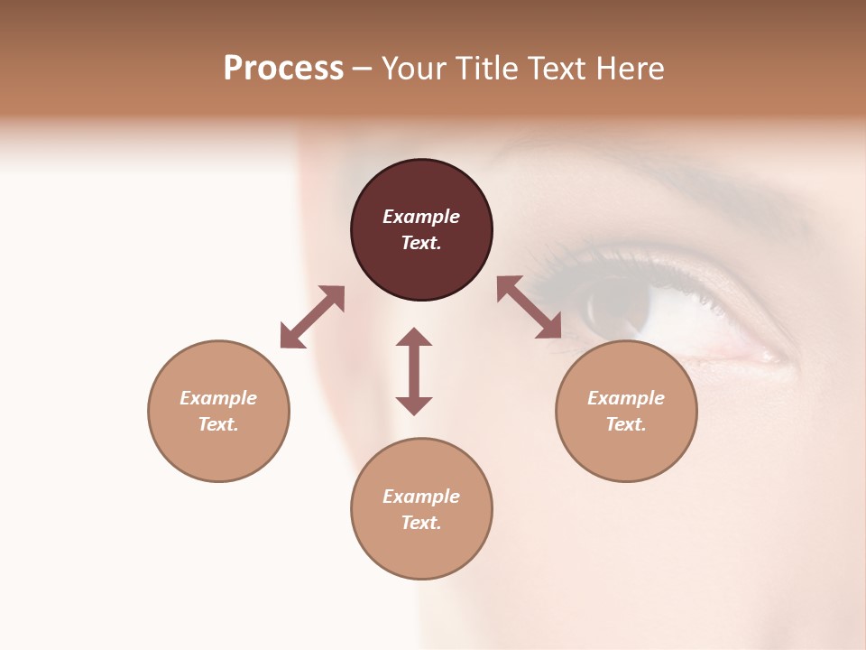 Eyelid Skin Healthy PowerPoint Template