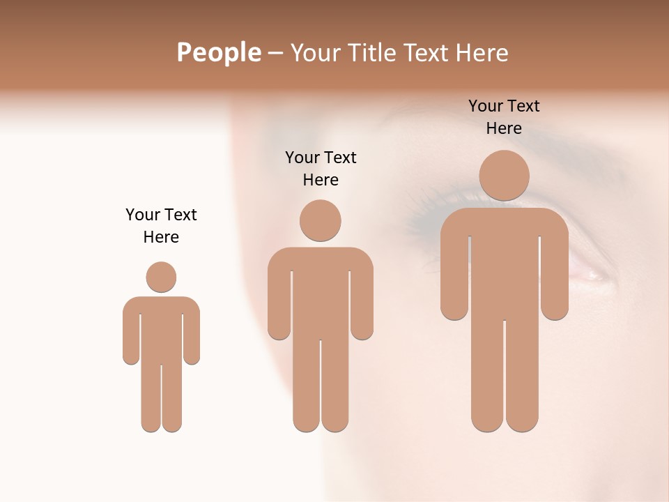 Eyelid Skin Healthy PowerPoint Template