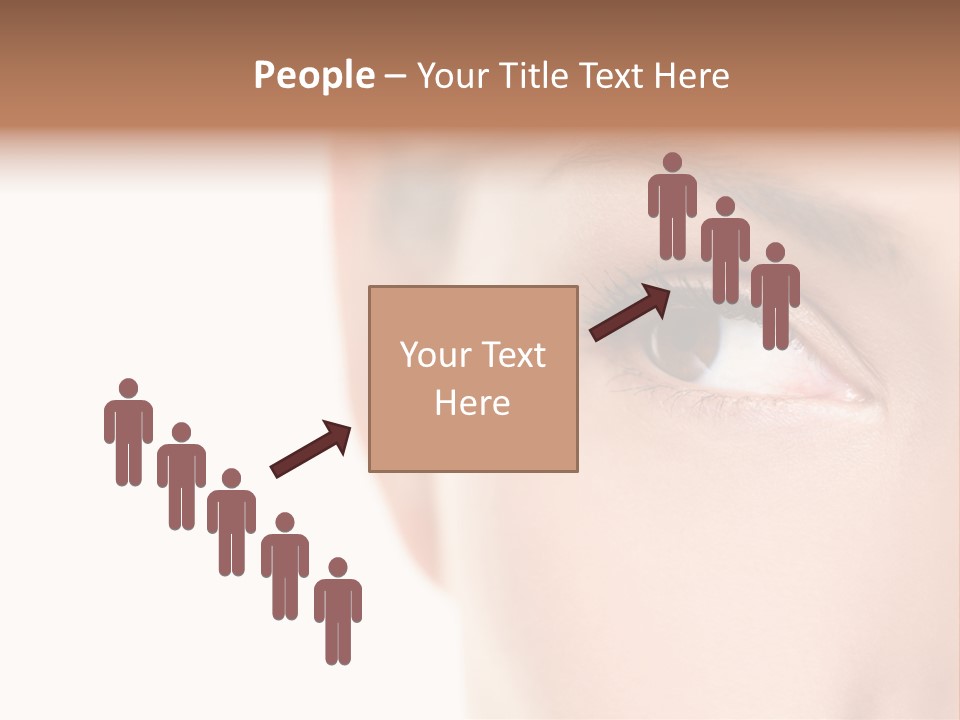 Eyelid Skin Healthy PowerPoint Template