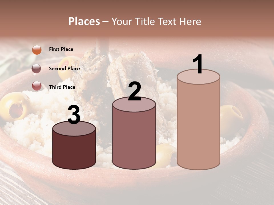 Oriental Lamb Dishware PowerPoint Template