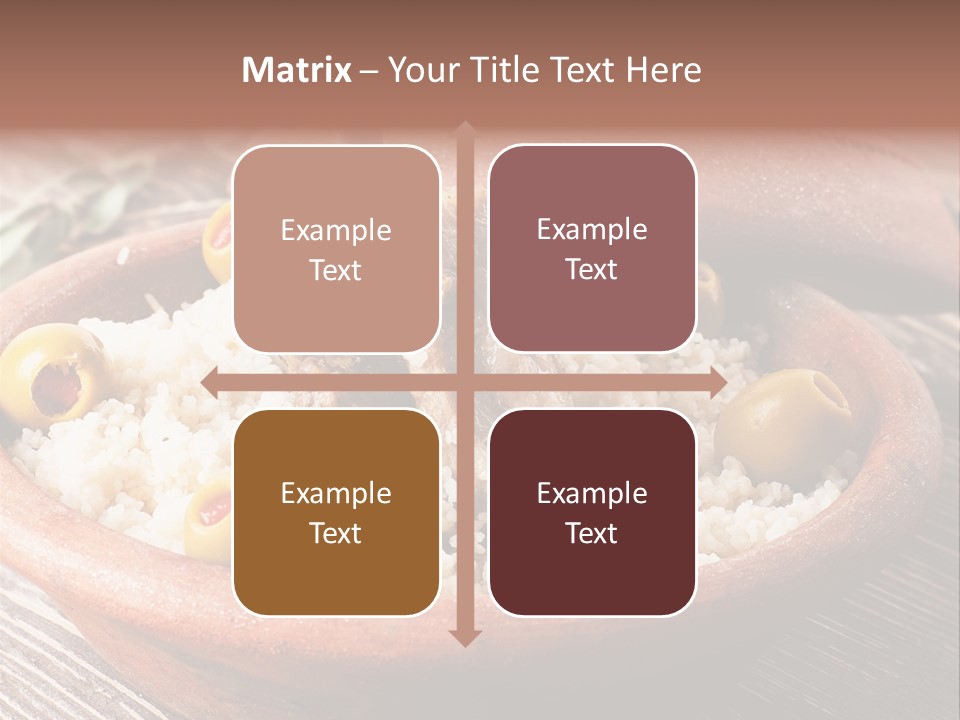 Oriental Lamb Dishware PowerPoint Template