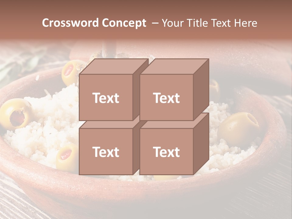 Oriental Lamb Dishware PowerPoint Template