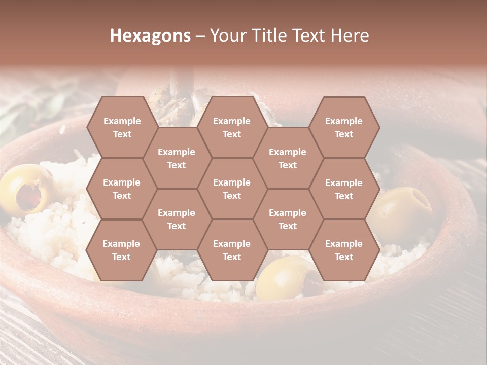 Oriental Lamb Dishware PowerPoint Template